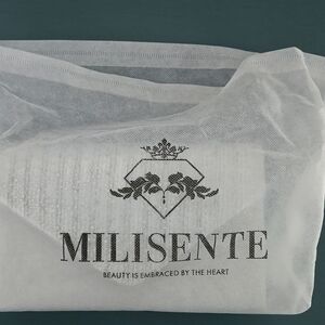 Women's Dressy Clutch/Handbag,Milisente,Silver(light gray) with Rhinestones